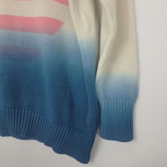 A.E.O Slouch Ombre' American Heart Sweater - Picture 5 of 8